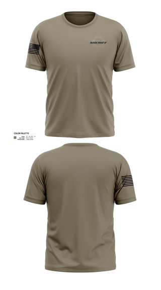 Short Sleeve Performance Shirt, Flathead County Sheriff's Office, Police, Teamtime, Team time, sublimation, custom sports apparel, team uniforms, spirit wear, spiritwear, sports uniforms, custom shirts, team store, custom team store, fundraiser sports, apparel fundraiser