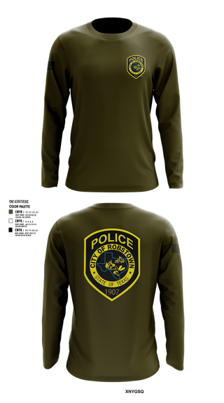 Long Sleeve Performance Shirt, Robstown police department, , Teamtime, Team time, sublimation, custom sports apparel, team uniforms, spirit wear, spiritwear, sports uniforms, custom shirts, team store, custom team store, fundraiser sports, apparel fundraiser