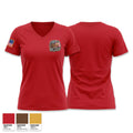 Morrell Volunteer Fire Company Women's Short Sleeve V-neck Shirt - 1