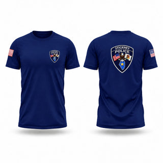 Old School Cotton Feel Shirt, Stickney Police, Police, Teamtime, Team time, sublimation, custom sports apparel, team uniforms, spirit wear, spiritwear, sports uniforms, custom shirts, team store, custom team store, fundraiser sports, apparel fundraiser