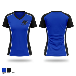 Womens Short Sleeve Vneck Shirt, GBR PANTHERS, , Teamtime, Team time, sublimation, custom sports apparel, team uniforms, spirit wear, spiritwear, sports uniforms, custom shirts, team store, custom team store, fundraiser sports, apparel fundraiser