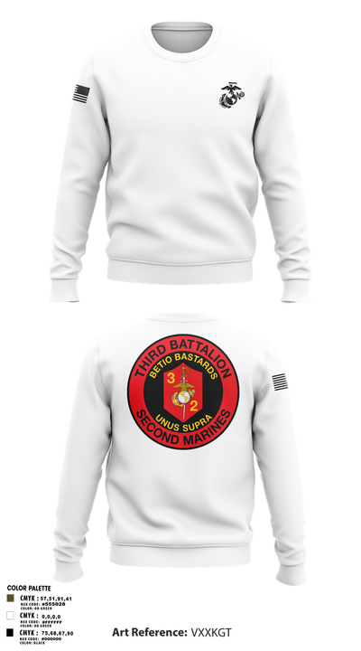 2d Reg 53277389 Crew Neck Sweatshirt - 6