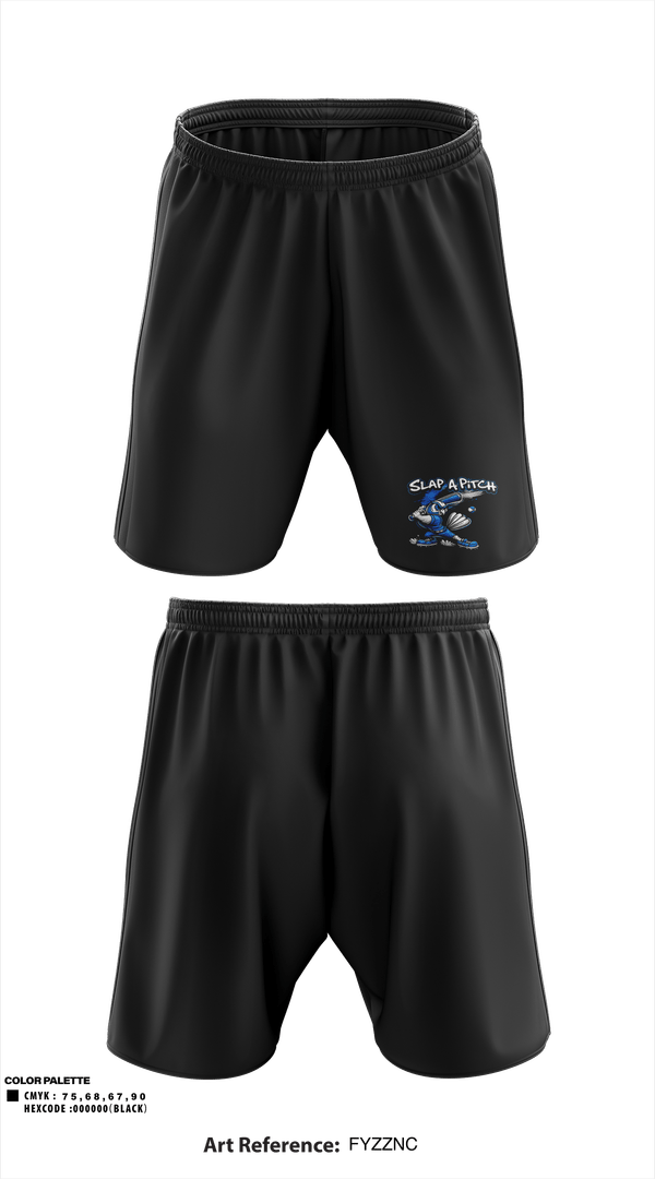 Athletic Shorts With Pockets, Slap a pitch, Softball, Teamtime, Team time, sublimation, custom sports apparel, team uniforms, spirit wear, spiritwear, sports uniforms, custom shirts, team store, custom team store, fundraiser sports, apparel fundraiser