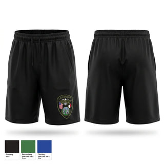 Athletic Shorts With Pockets, Fairmont Police Department, Police, Teamtime, Team time, sublimation, custom sports apparel, team uniforms, spirit wear, spiritwear, sports uniforms, custom shirts, team store, custom team store, fundraiser sports, apparel fundraiser