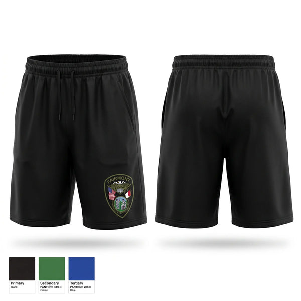 Athletic Shorts With Pockets, Fairmont Police Department, Police, Teamtime, Team time, sublimation, custom sports apparel, team uniforms, spirit wear, spiritwear, sports uniforms, custom shirts, team store, custom team store, fundraiser sports, apparel fundraiser