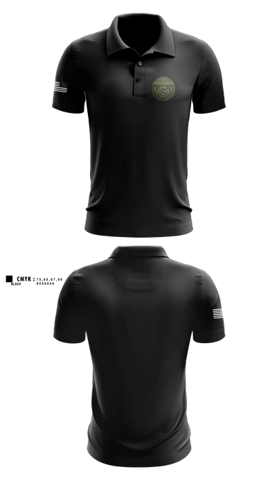 Proactive Patrol Club Short Sleeve Performance Polo - 50