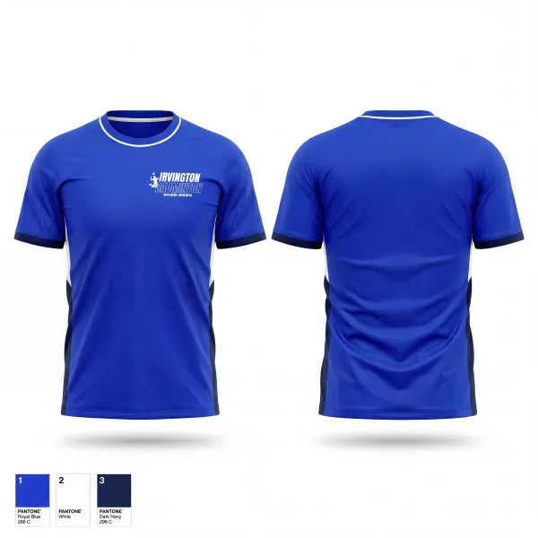 Old School Cotton Feel Shirt, Irvington High School Badminton, Spirit Store, Teamtime, Team time, sublimation, custom sports apparel, team uniforms, spirit wear, spiritwear, sports uniforms, custom shirts, team store, custom team store, fundraiser sports, apparel fundraiser