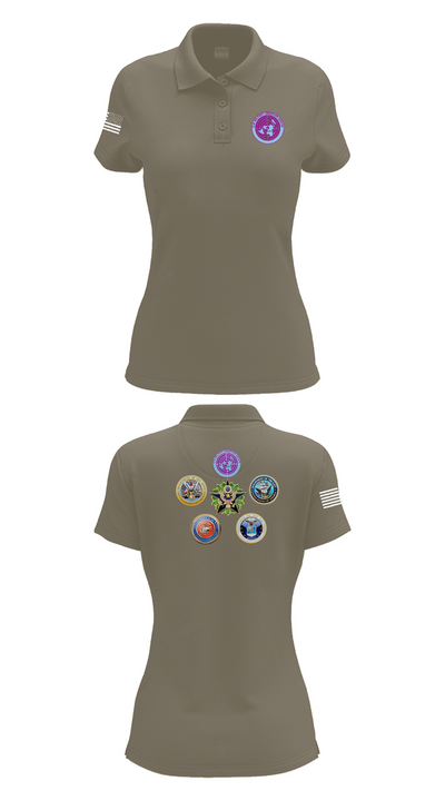 USMOG 65011829 Women's Short Sleeve Performance Polo  - 75
