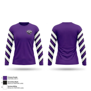 Long Sleeve Performance Shirt, Somerton spikers, Women's Volleyball, Teamtime, Team time, sublimation, custom sports apparel, team uniforms, spirit wear, spiritwear, sports uniforms, custom shirts, team store, custom team store, fundraiser sports, apparel fundraiser