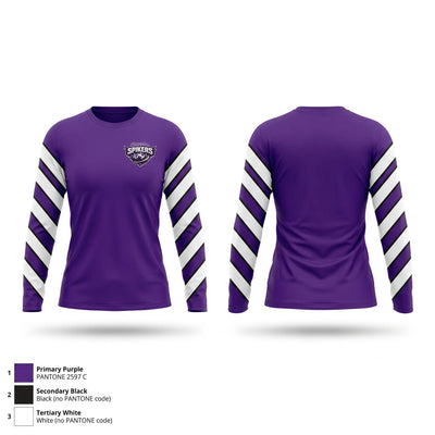 Somerton spikers Long Sleeve Performance Shirt 1