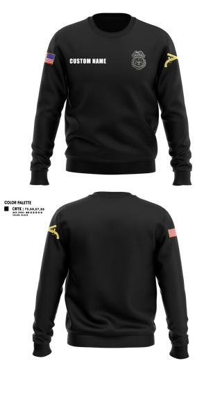 Crew Neck Sweatshirt, 13th MDBFort Jackson LEA, Army, Teamtime, Team time, sublimation, custom sports apparel, team uniforms, spirit wear, spiritwear, sports uniforms, custom shirts, team store, custom team store, fundraiser sports, apparel fundraiser
