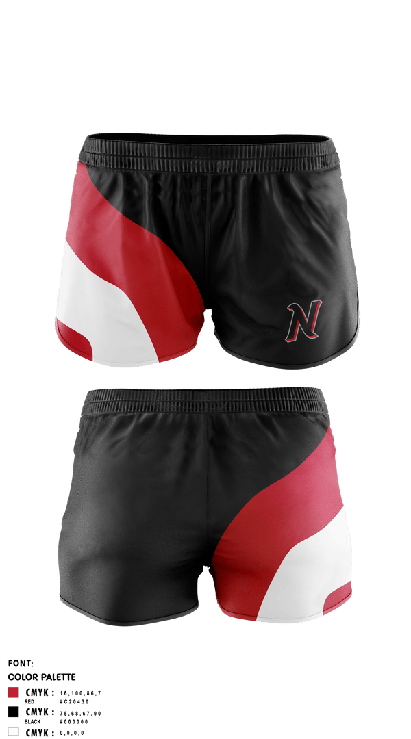 Women's Shorts, NEMESISOCS 117th RTI, Softball, Teamtime, Team time, sublimation, custom sports apparel, team uniforms, spirit wear, spiritwear, sports uniforms, custom shirts, team store, custom team store, fundraiser sports, apparel fundraiser