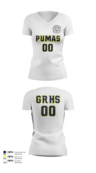 Womens Short Sleeve Vneck Shirt, Alliance Gertz Ressler High School, Spirit Store, Teamtime, Team time, sublimation, custom sports apparel, team uniforms, spirit wear, spiritwear, sports uniforms, custom shirts, team store, custom team store, fundraiser sports, apparel fundraiser
