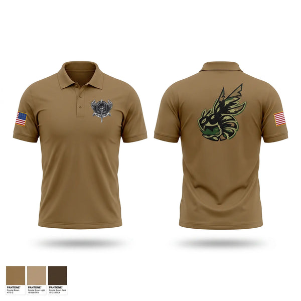 Short Sleeve Performance Polo, 145 SFS, Air Force, Teamtime, Team time, sublimation, custom sports apparel, team uniforms, spirit wear, spiritwear, sports uniforms, custom shirts, team store, custom team store, fundraiser sports, apparel fundraiser