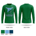 Peabody Veterans Memorial High School Swimming Long Sleeve Performance Shirt 2