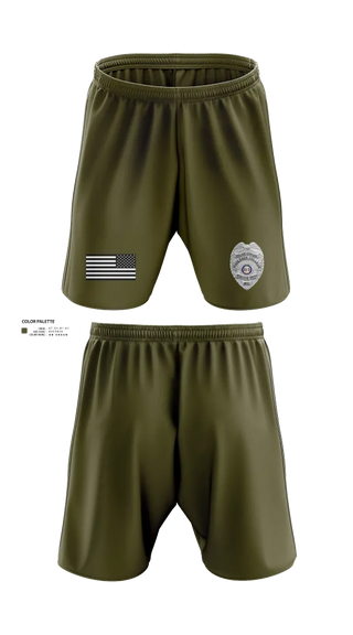 Athletic Shorts With Pockets, Jefferson College Police Department, Police, Teamtime, Team time, sublimation, custom sports apparel, team uniforms, spirit wear, spiritwear, sports uniforms, custom shirts, team store, custom team store, fundraiser sports, apparel fundraiser