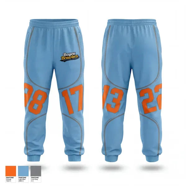 Sweatpants, Satsuma Bayou Brawlers, Softball, Teamtime, Team time, sublimation, custom sports apparel, team uniforms, spirit wear, spiritwear, sports uniforms, custom shirts, team store, custom team store, fundraiser sports, apparel fundraiser