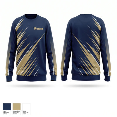 Braves Crew Neck Sweatshirt - 2
