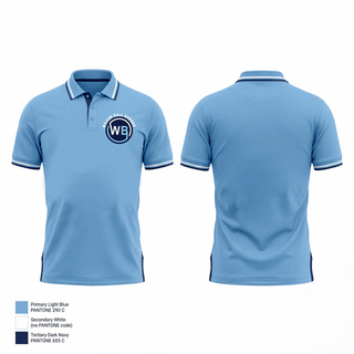 Short Sleeve Performance Polo, Wilson Hall Barons, Women's Basketball, Teamtime, Team time, sublimation, custom sports apparel, team uniforms, spirit wear, spiritwear, sports uniforms, custom shirts, team store, custom team store, fundraiser sports, apparel fundraiser