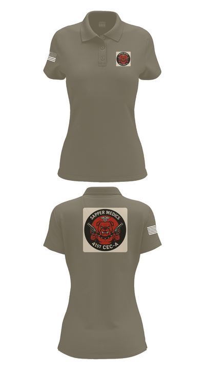 41 CEC-A 9986911 Women's Short Sleeve Performance Polo  - 75