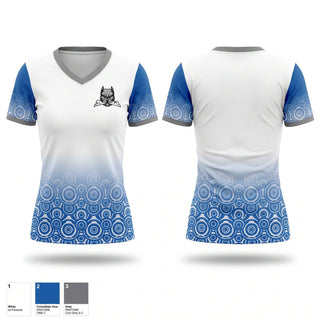 Womens Short Sleeve Vneck Shirt, Carolina Underdawgz, Softball, Teamtime, Team time, sublimation, custom sports apparel, team uniforms, spirit wear, spiritwear, sports uniforms, custom shirts, team store, custom team store, fundraiser sports, apparel fundraiser