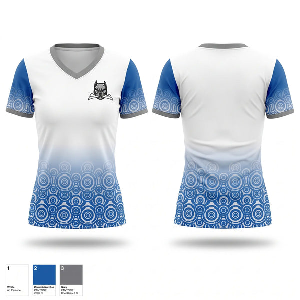Womens Short Sleeve Vneck Shirt, Carolina Underdawgz, Softball, Teamtime, Team time, sublimation, custom sports apparel, team uniforms, spirit wear, spiritwear, sports uniforms, custom shirts, team store, custom team store, fundraiser sports, apparel fundraiser