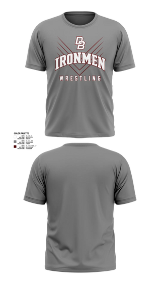 Short Sleeve Performance Shirt, Don Bosco Wrestling 26-27, Wrestling, Teamtime, Team time, sublimation, custom sports apparel, team uniforms, spirit wear, spiritwear, sports uniforms, custom shirts, team store, custom team store, fundraiser sports, apparel fundraiser