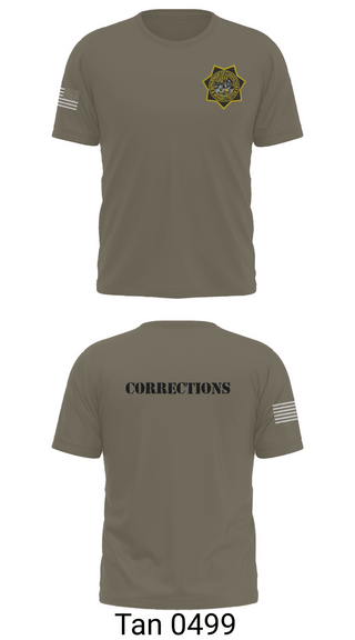 Short Sleeve Performance Shirt, CDCR, Police, Teamtime, Team time, sublimation, custom sports apparel, team uniforms, spirit wear, spiritwear, sports uniforms, custom shirts, team store, custom team store, fundraiser sports, apparel fundraiser
