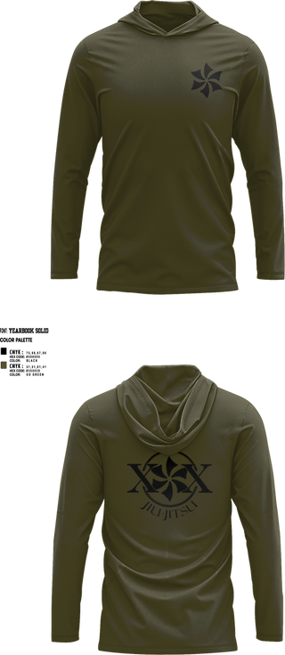 Short Sleeve Performance Shirt with hood, 10-10 Jiu Jitsu, Wrestling, Teamtime, Team time, sublimation, custom sports apparel, team uniforms, spirit wear, spiritwear, sports uniforms, custom shirts, team store, custom team store, fundraiser sports, apparel fundraiser