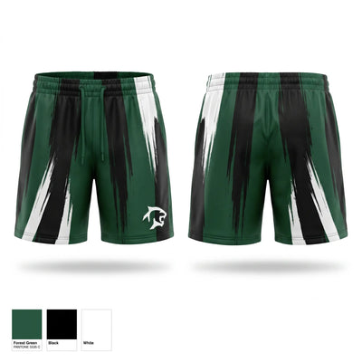 Polo Middle School Girls Softball Athletic Shorts With Pockets - 1