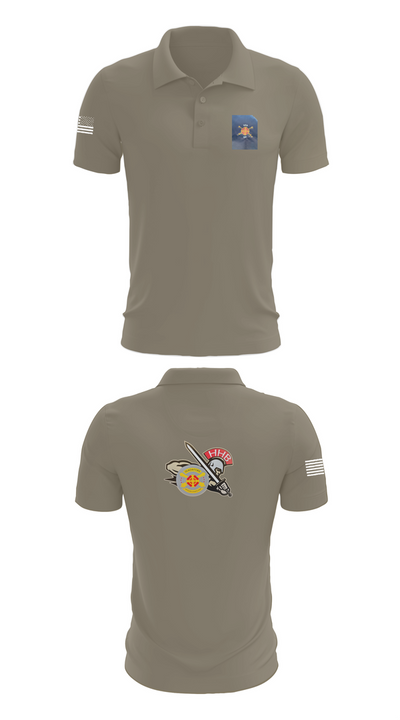 HHB, 428th Field Artillery Brigade 81466610 Short Sleeve Performance Polo - 67