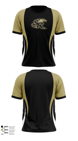 Short Sleeve Performance Shirt, Staunton River Golden Eagles, Cheer, Teamtime, Team time, sublimation, custom sports apparel, team uniforms, spirit wear, spiritwear, sports uniforms, custom shirts, team store, custom team store, fundraiser sports, apparel fundraiser