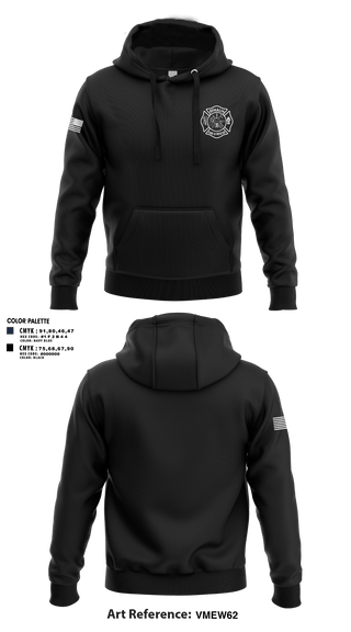 Hoodie, Byhalia Fire and Rescue, Fire Department, Teamtime, Team time, sublimation, custom sports apparel, team uniforms, spirit wear, spiritwear, sports uniforms, custom shirts, team store, custom team store, fundraiser sports, apparel fundraiser