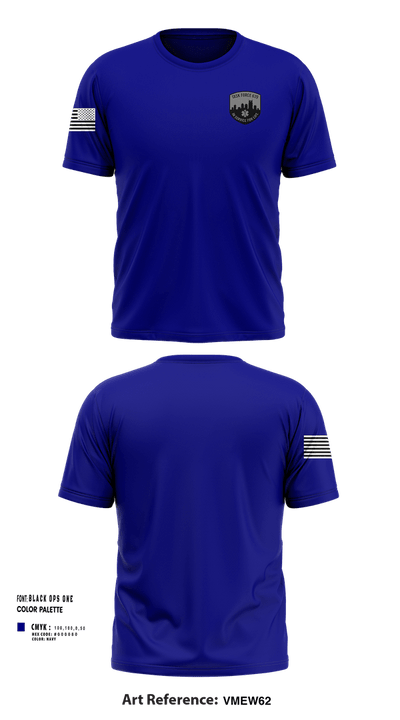 TASKFORCE639 6183224 Short Sleeve Performance Shirt - 251