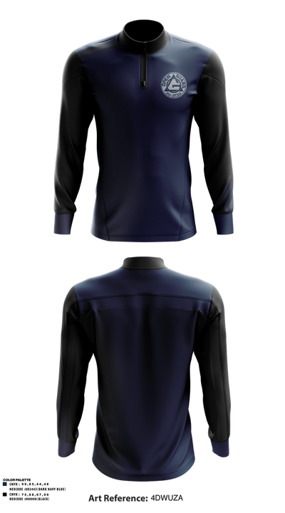 Open Guard BJJ 13780939 Quarter Zip Jacket - 2
