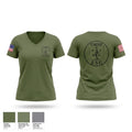 ESU Women's Short Sleeve V-neck Shirt - 1