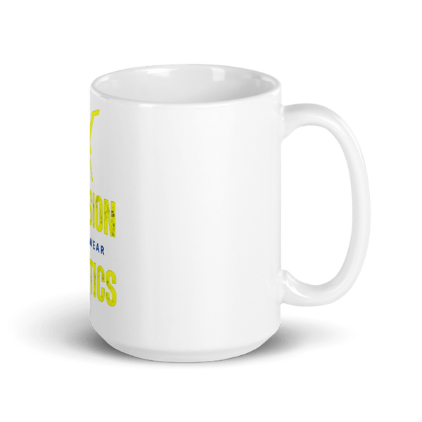 Wevision Athletics 1324740 White Glossy Mug - Medium