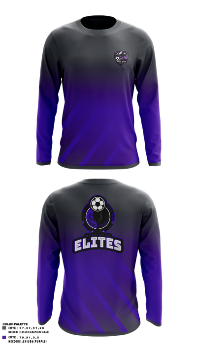 Mile High Elites FC 84991839 Long Sleeve Performance Shirt 1