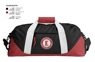 Duffle Bag, Eastlake, Baseball, Teamtime, Team time, sublimation, custom sports apparel, team uniforms, spirit wear, spiritwear, sports uniforms, custom shirts, team store, custom team store, fundraiser sports, apparel fundraiser