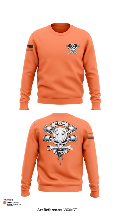 1-320th FAR FOX CO 66582202 Crew Neck Sweatshirt - 105