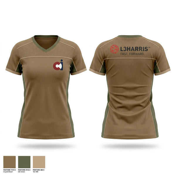 Womens Short Sleeve Vneck Shirt, Communications International, , Teamtime, Team time, sublimation, custom sports apparel, team uniforms, spirit wear, spiritwear, sports uniforms, custom shirts, team store, custom team store, fundraiser sports, apparel fundraiser