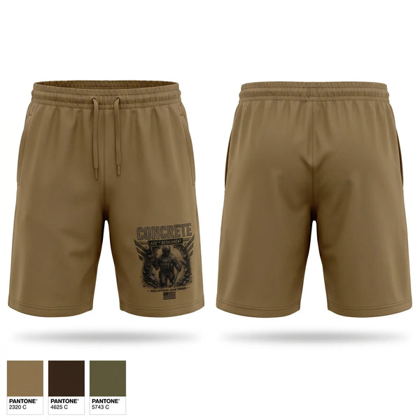Athletic Shorts With Pockets, 429 Concrete Detachment, National Guard, Teamtime, Team time, sublimation, custom sports apparel, team uniforms, spirit wear, spiritwear, sports uniforms, custom shirts, team store, custom team store, fundraiser sports, apparel fundraiser