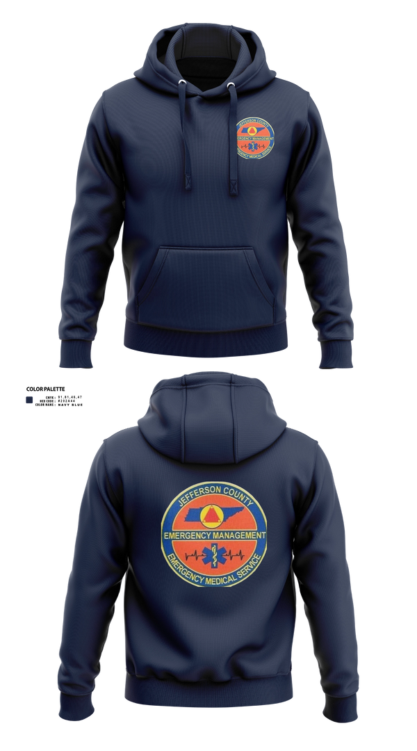 Hoodie, JEFFERSON COUNTY EMS, EMS/EMT, Teamtime, Team time, sublimation, custom sports apparel, team uniforms, spirit wear, spiritwear, sports uniforms, custom shirts, team store, custom team store, fundraiser sports, apparel fundraiser