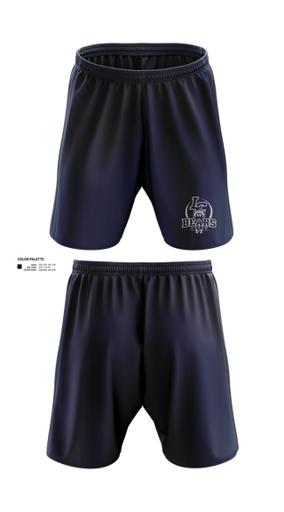 Athletic Shorts With Pockets, La Cueva Bears, Cheer, Teamtime, Team time, sublimation, custom sports apparel, team uniforms, spirit wear, spiritwear, sports uniforms, custom shirts, team store, custom team store, fundraiser sports, apparel fundraiser