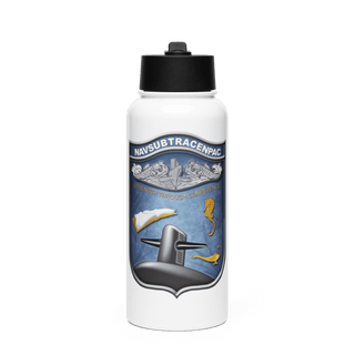 NAVSUBTRACENPAC 48125682 Stainless Steel Water Bottle with a Straw Lid
