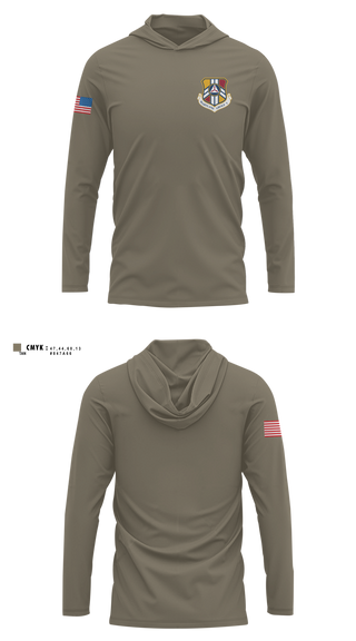Long Sleeve Hooded Sun Shirt, MDWG Group 1, Air Force, Teamtime, Team time, sublimation, custom sports apparel, team uniforms, spirit wear, spiritwear, sports uniforms, custom shirts, team store, custom team store, fundraiser sports, apparel fundraiser