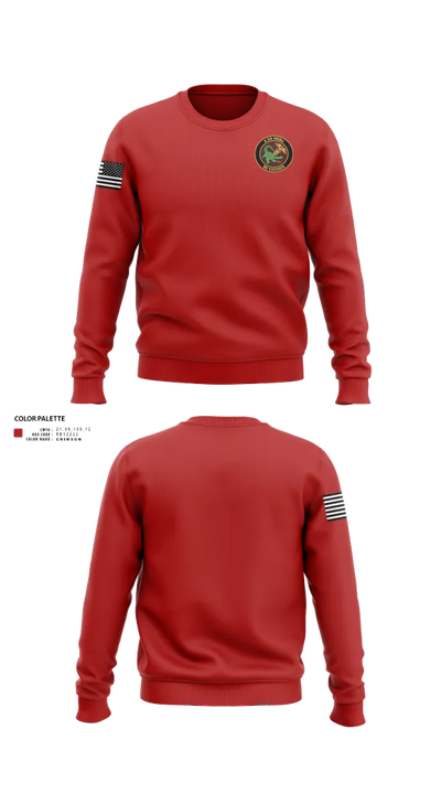 Alpha Company, Medical Readiness Battalion, Fort Belvoir 80294164 Crew Neck Sweatshirt - 22