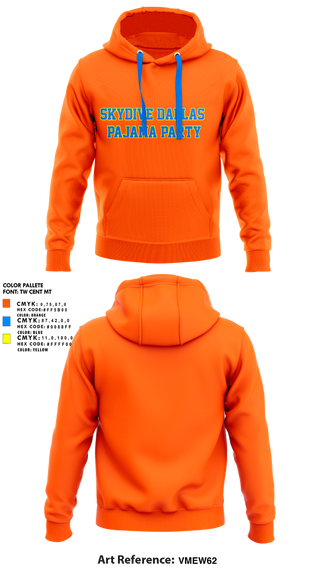 Hoodie, Skydive Dallas Pajama Party, Water Polo, Teamtime, Team time, sublimation, custom sports apparel, team uniforms, spirit wear, spiritwear, sports uniforms, custom shirts, team store, custom team store, fundraiser sports, apparel fundraiser