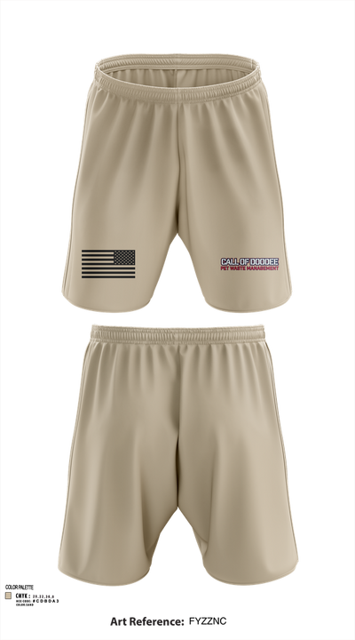 Indy Radio Platoon 10234991 Athletic Shorts With Pockets - 101