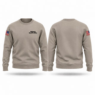 Crew Neck Sweatshirt, Webster Sheriff's Office, Police, Teamtime, Team time, sublimation, custom sports apparel, team uniforms, spirit wear, spiritwear, sports uniforms, custom shirts, team store, custom team store, fundraiser sports, apparel fundraiser